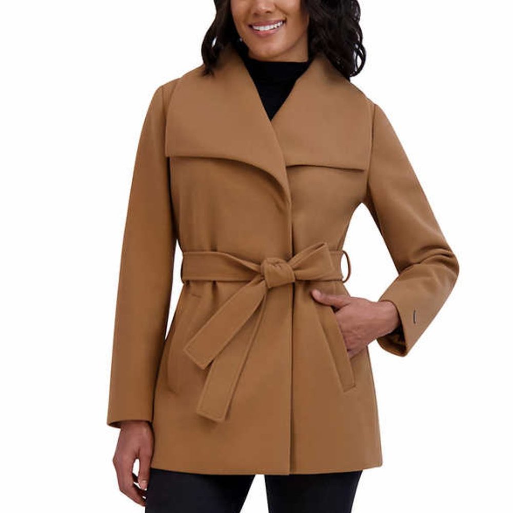 Tahari Ladies' Wrap Coat NWT